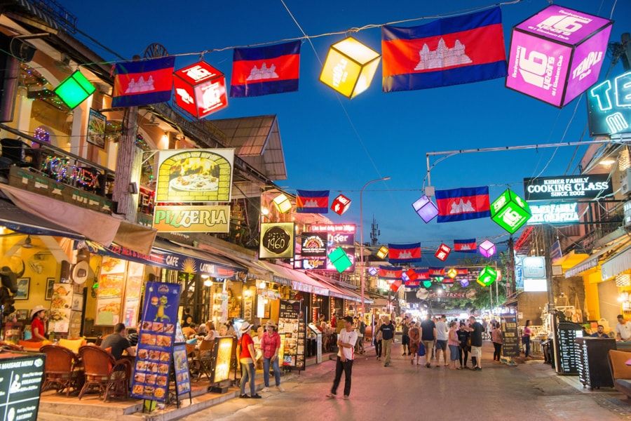 Siem Reap Pub Street takes the official name of Street 8 0eccaa31