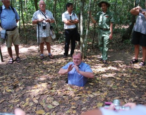 visit Cu Chi Tunnels in ho chi minh city