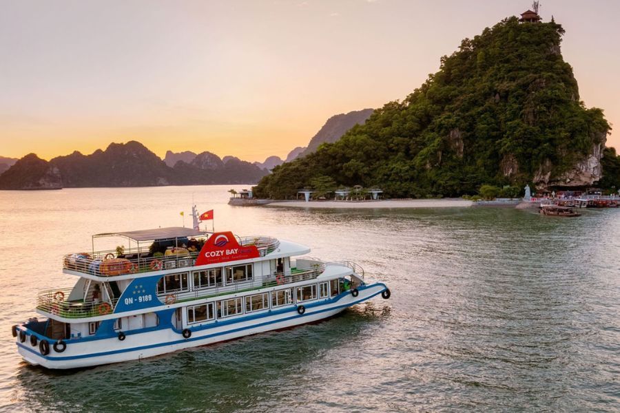 halong bay in october is drier and more stable