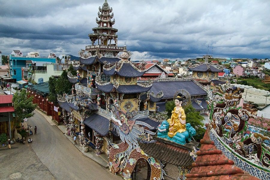 Linh Phuoc Pagoda is one of Da Lats most unique spiritual landmarks 33953446