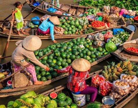 Mekong Delta Cai Rang Floating Market 7 3e852b0a