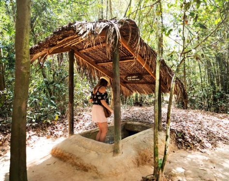 visit cu chi tunnel in ho chi minh city