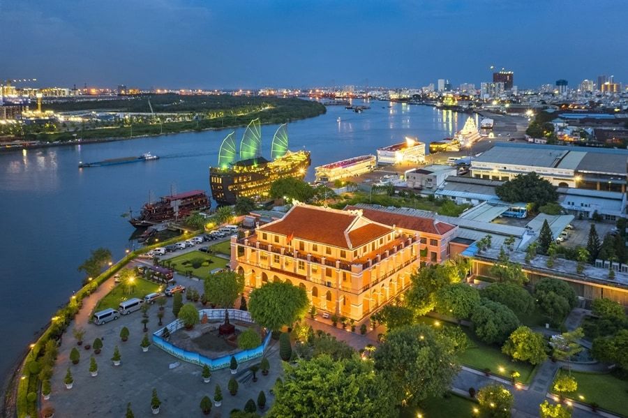 Nha Rong Wharf is one of the historic landmarks right in downtown Ho Chi Minh City 50f2ed69