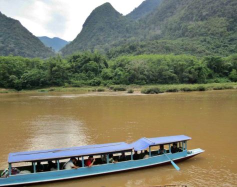 Vang Vieng Nam Song River Boat 1 50683e98