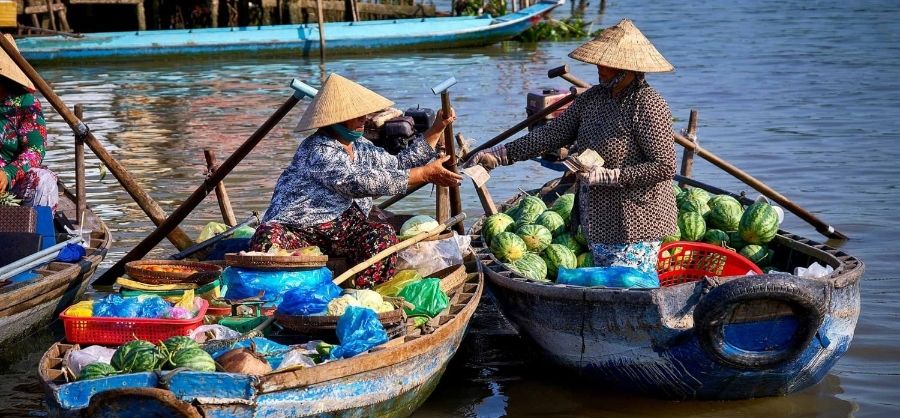 Mekong Delta Cai Rang Floating Market 6 57d1cb38