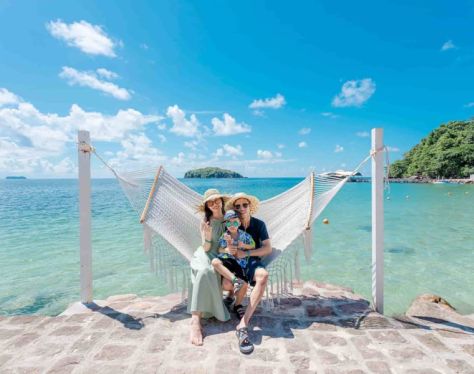 take photos in may rut island in phu quoc