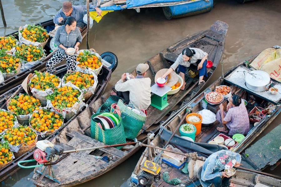 Mekong Delta Cai Rang Floating Market 4 69d259c2