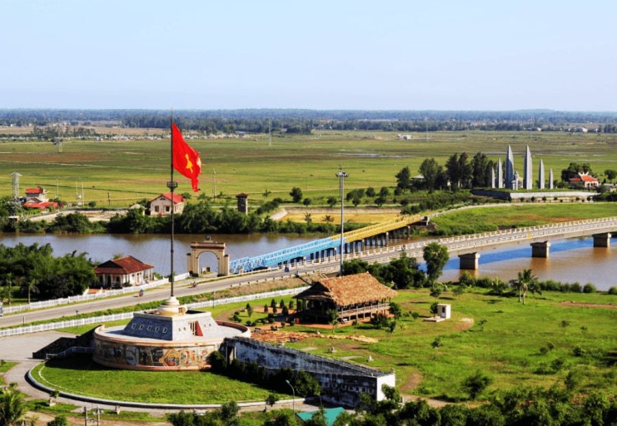 Hien Luong Bridge Ben Hai Bridge 9683a1d2