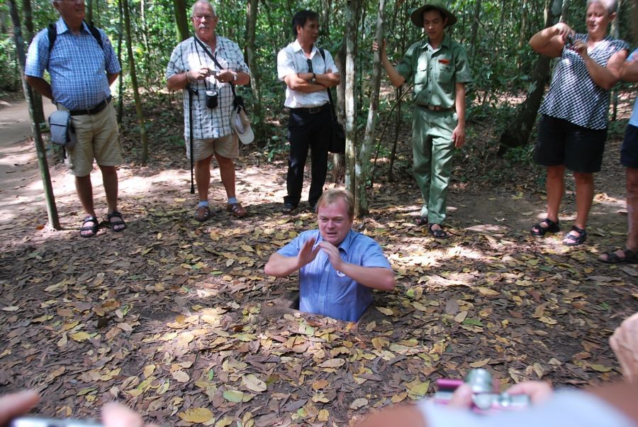 visit Cu Chi Tunnels in ho chi minh city