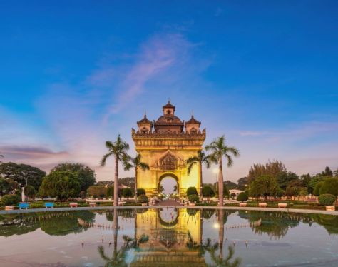 Vientiane Patuxay Monument ad722696