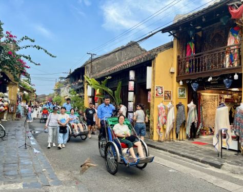 Cyclo in Hoi An Ancient Town