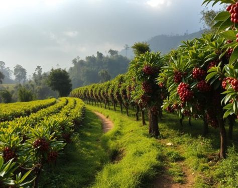 Pakse Coffee plantation be16352a