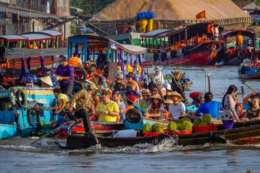 Chau Doc Floating Market