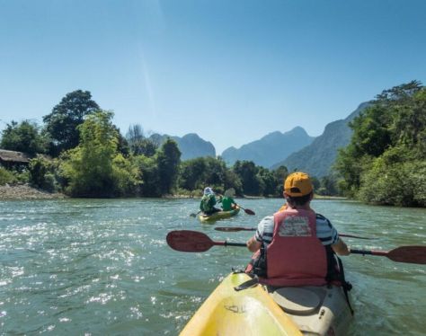 Vang Vieng Nam Song River Kayaking 2 f3282274