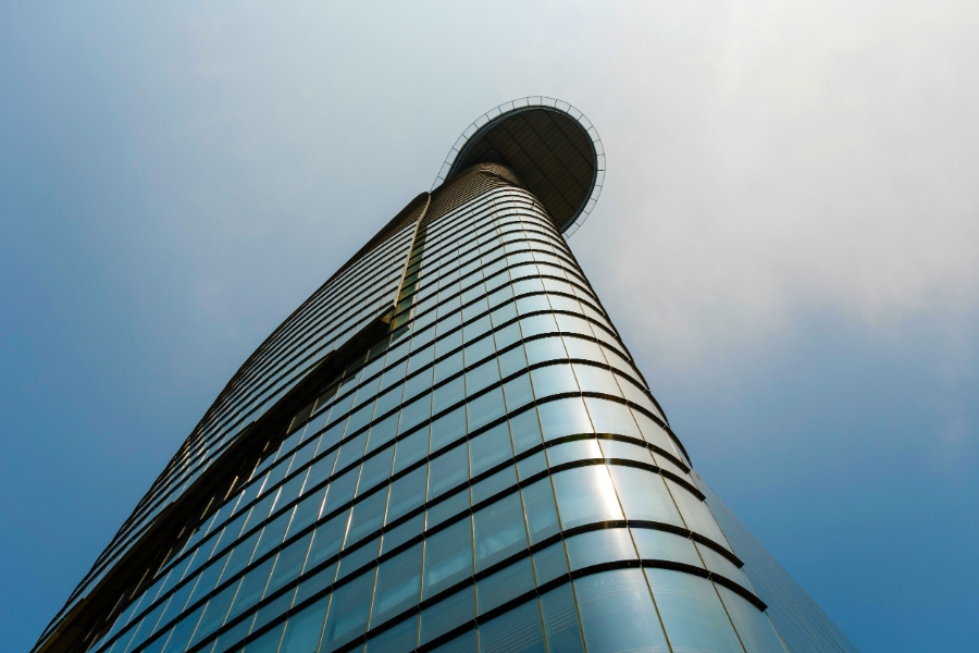 the bitexco tower in ho chi minh city