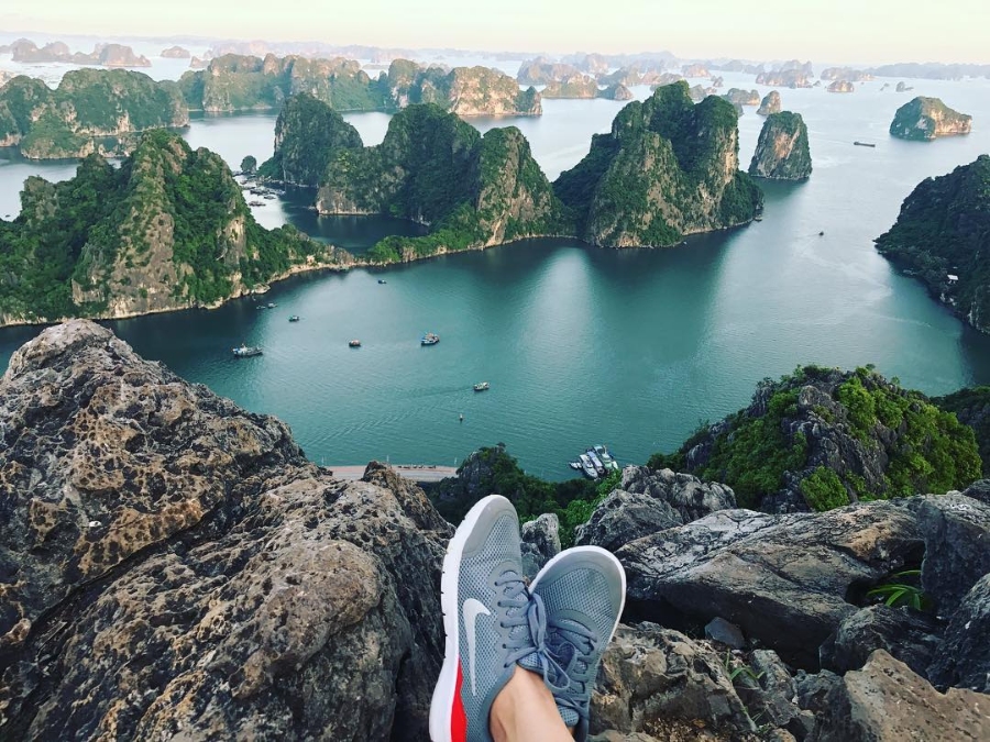 halong bay in spring