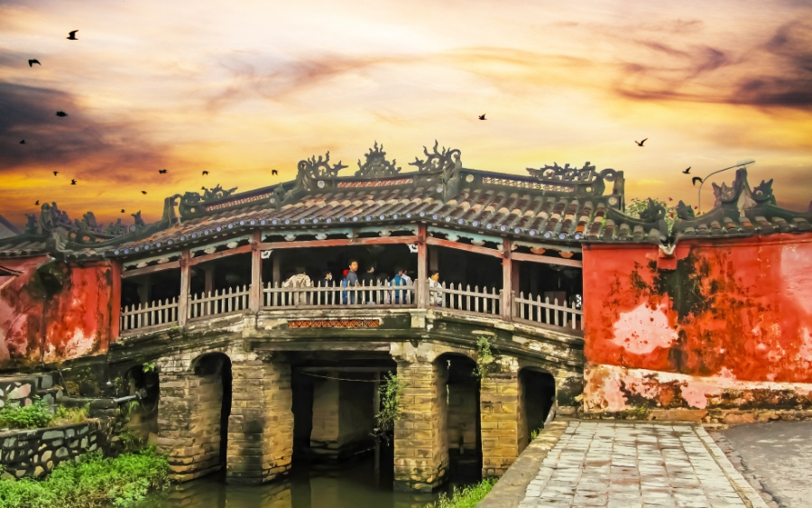Japanese Covered Bridge in Hoi an