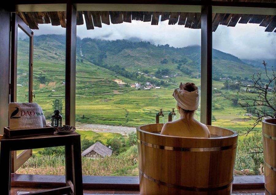 Enjoy The Red Dao Herbal Baths