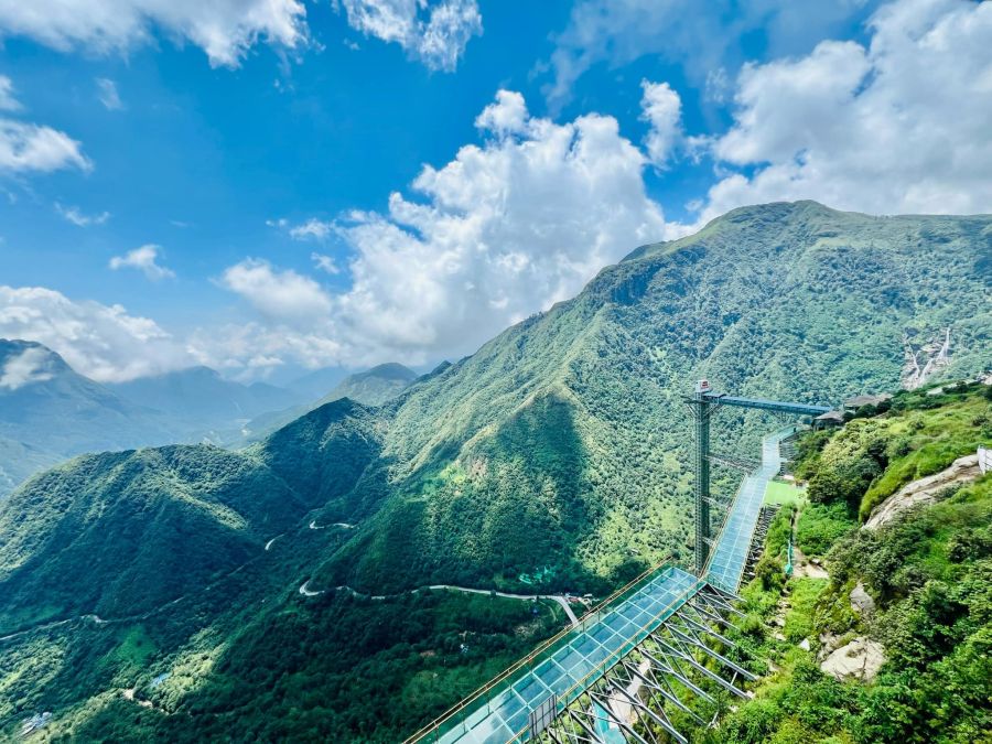 Views from Rong May Glass Bridge