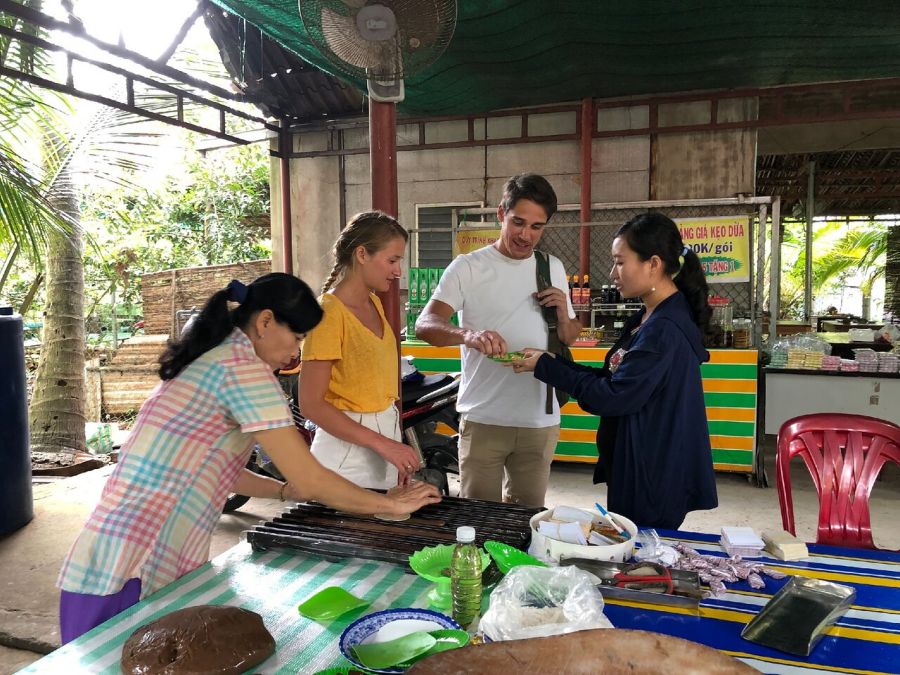 Visit Coconut candy workshop