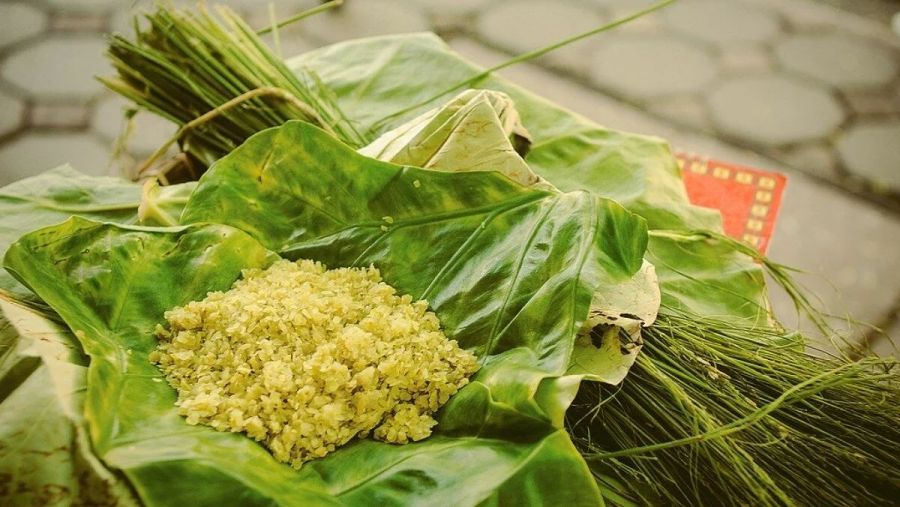 Young Green Rice Flakes
