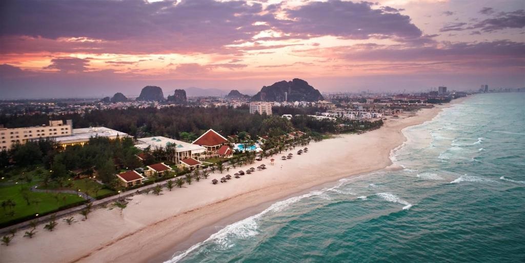 One of the finest beaches in Danang is Non Nuoc Beach