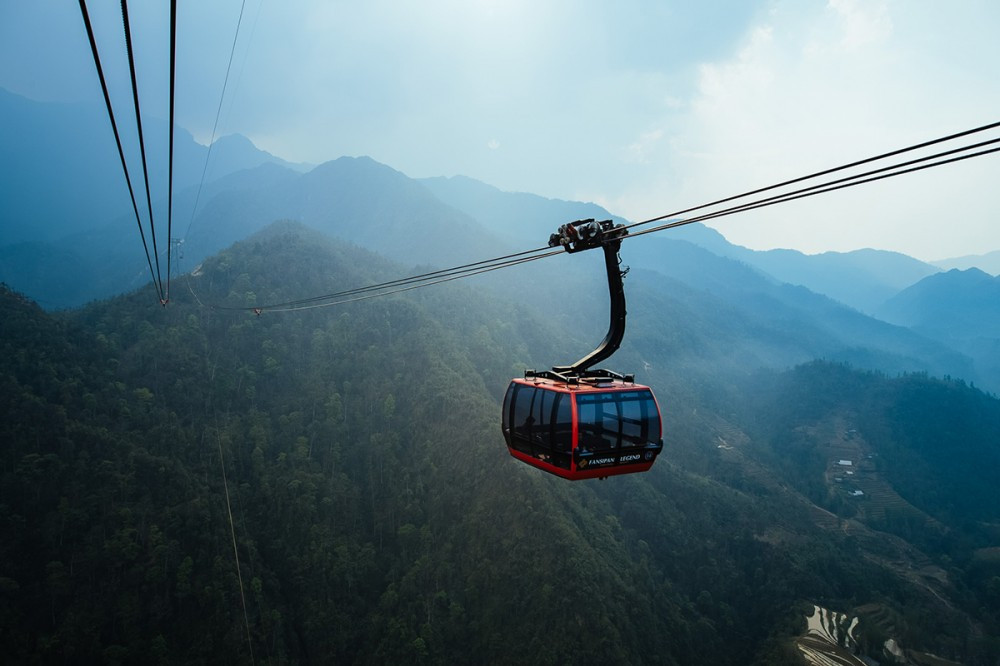 sapa fansipan cable car