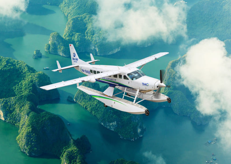 Take A Seaplane Flight Over Halong Bay