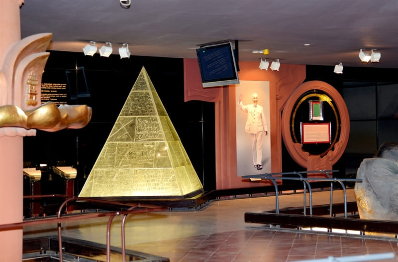 the third floor of Ho Chi Minh Museum in Hanoi