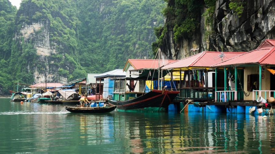 Cua Van Floating Village