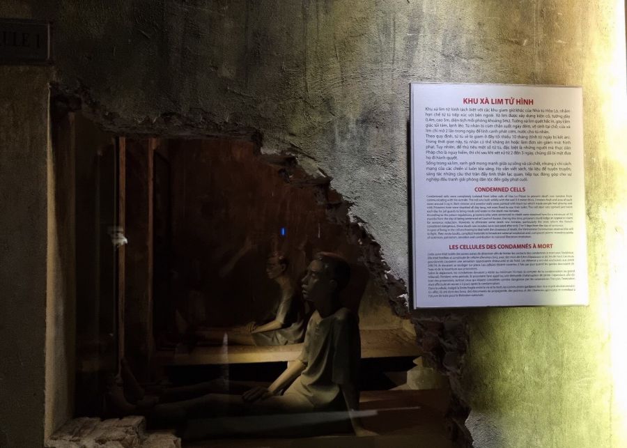 The area of cells for prisoners sentenced to death