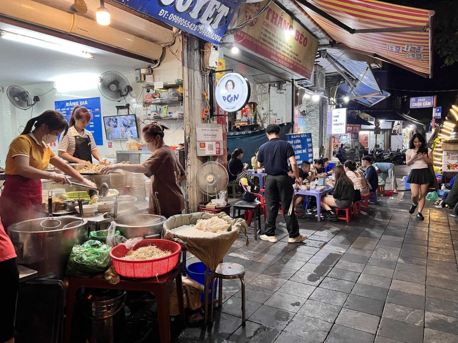 Hanoi Night Street Food