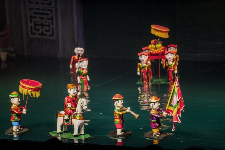 Watch A Water Puppet Show At Thang Long Theatre