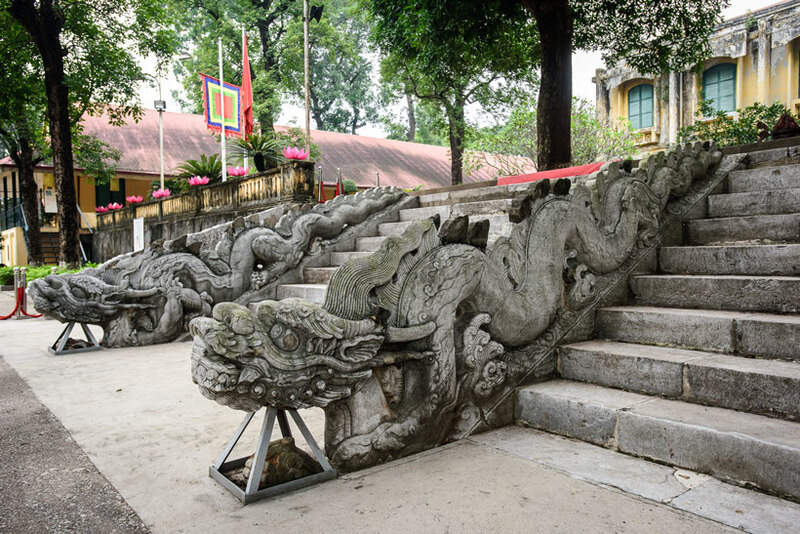The Stone Dragons Of Kinh Thien Palace