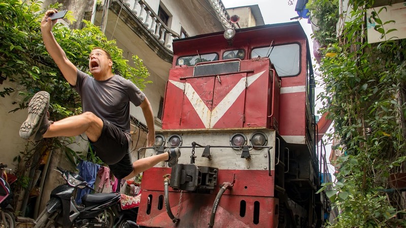Witness The hanoi Train’s Passage