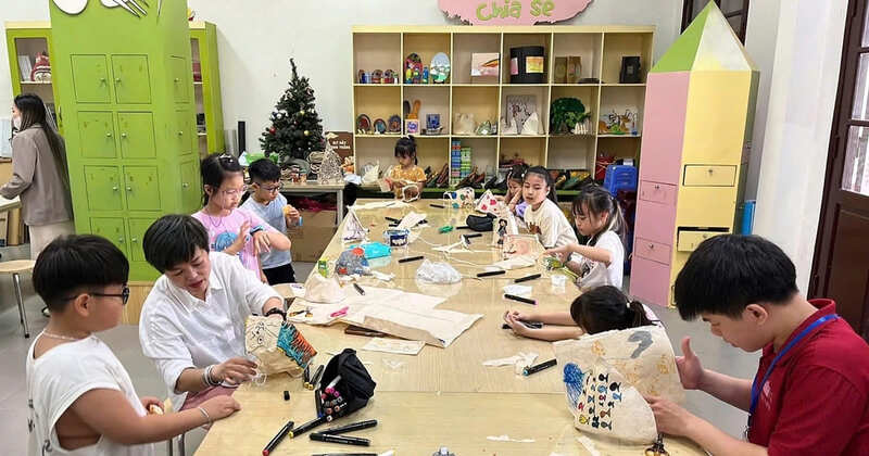 Area For Kids in the Vietnam National Fine Arts Museum 