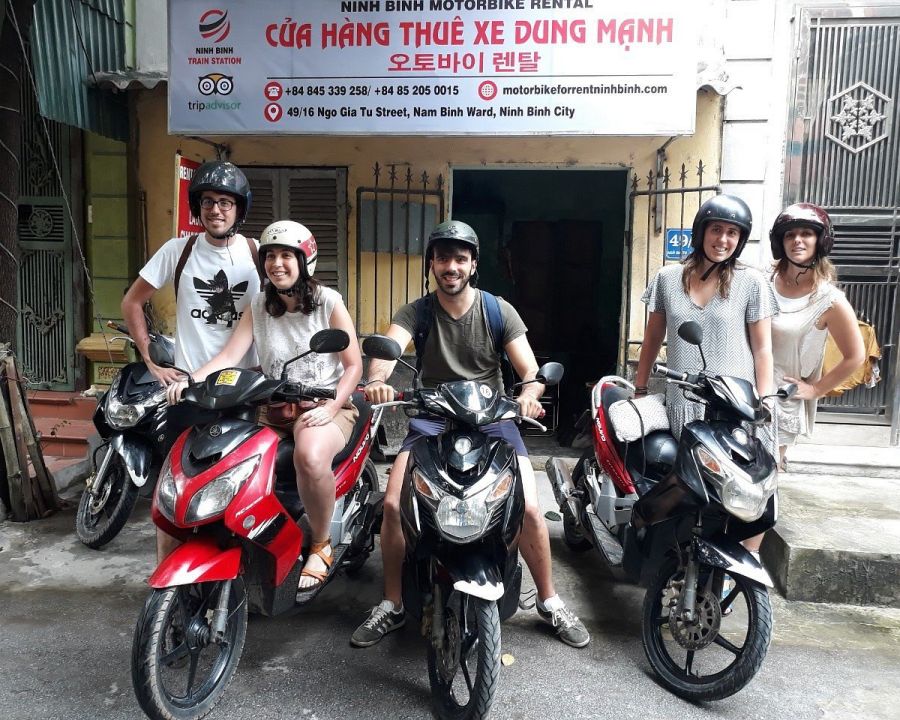 Ninh Binh to Cat Ba Island by motorbike