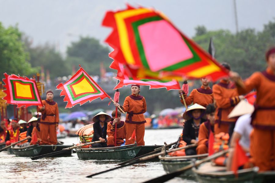 festival in Trang An