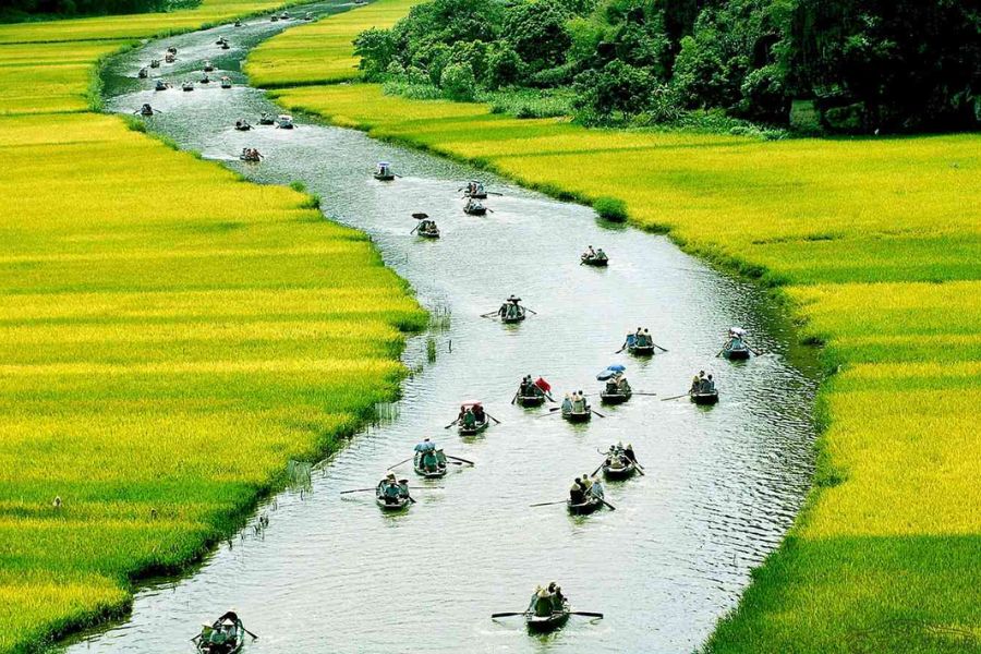Boat Tour In Tam Coc
