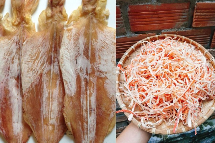 Muc Kho (Dried Squid)