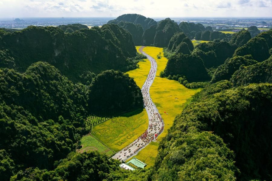 Explore Tam Coc By Sampan Boat in ninh binh