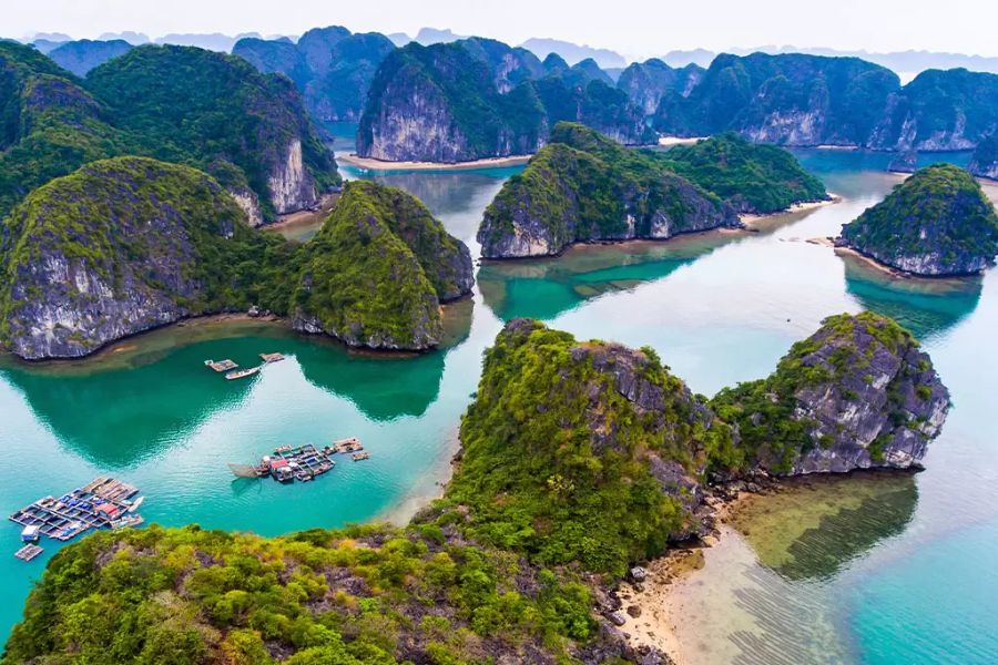 Halong Bay is located in Quang Ninh Province