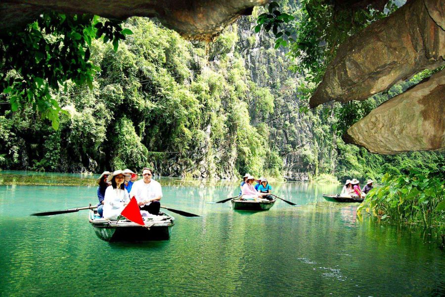 Hang Ba is the third and final cave in Bich Dong System