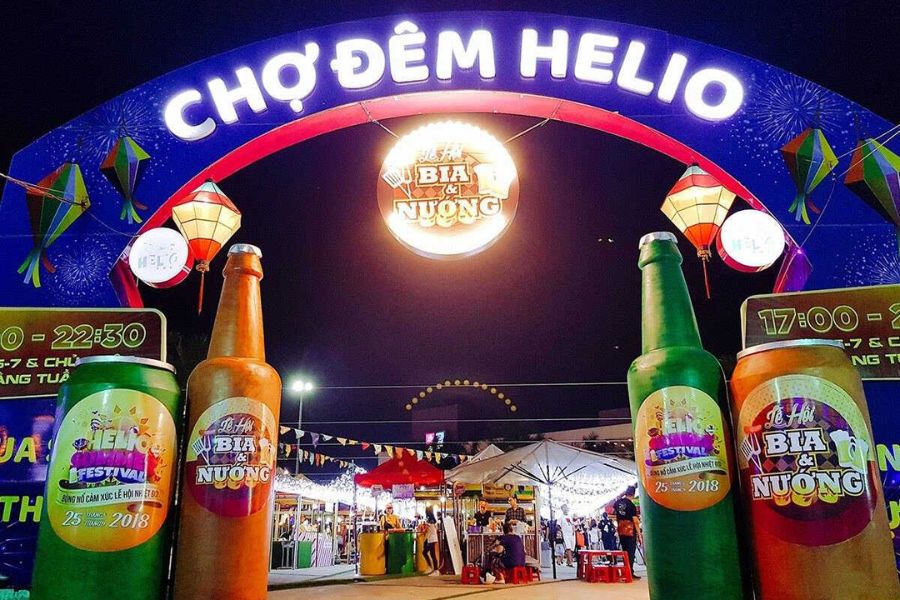 Visit The Helio Night Market in Danang