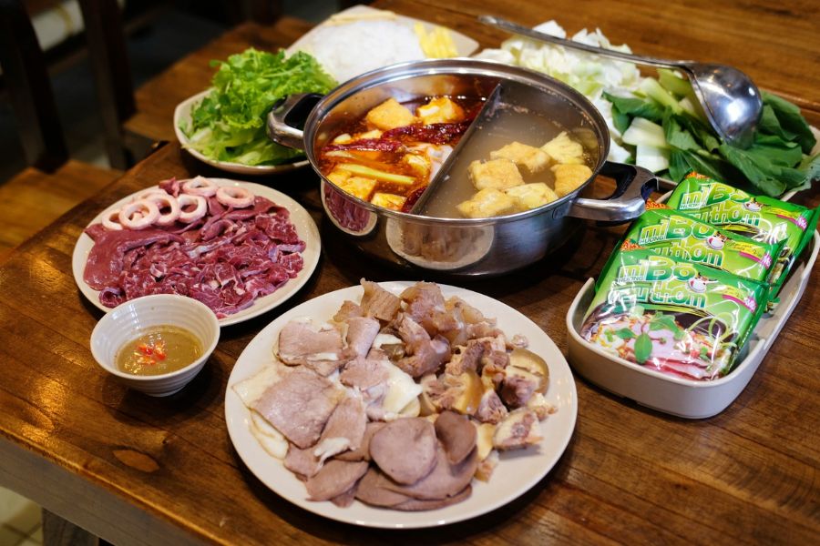 try Local Hot Pot in Hanoi