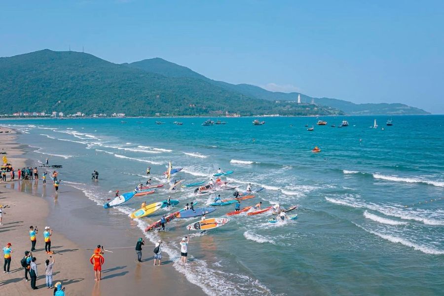 Man Thai Beach is a tranquil stretch of sand