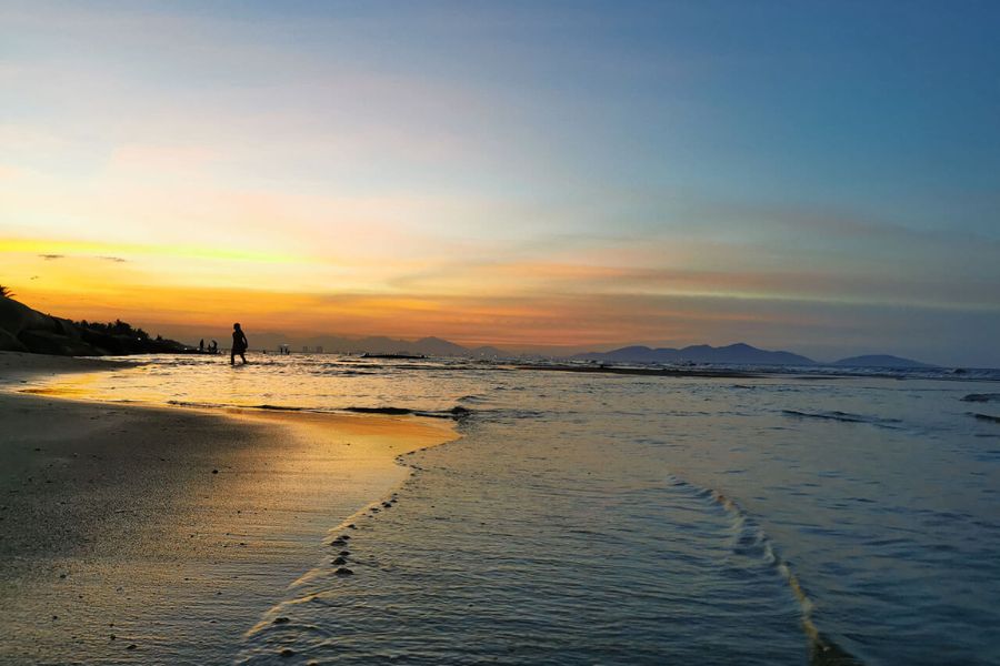 Relax In The Gentle Sun of cua dai beach