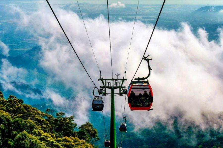 Ride The Iconic Cable Car in ba na hills