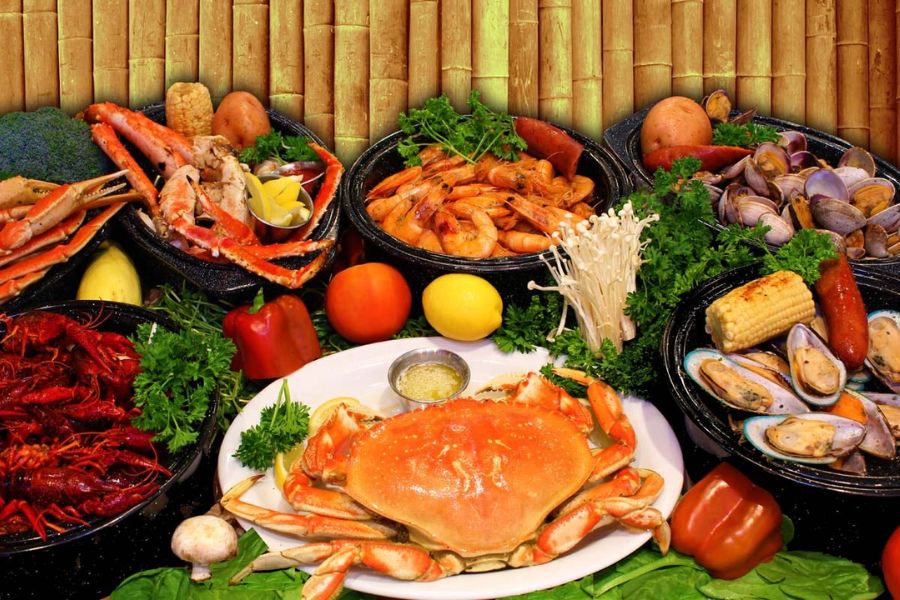Seafood in Non nuoc beach is as fresh as feet