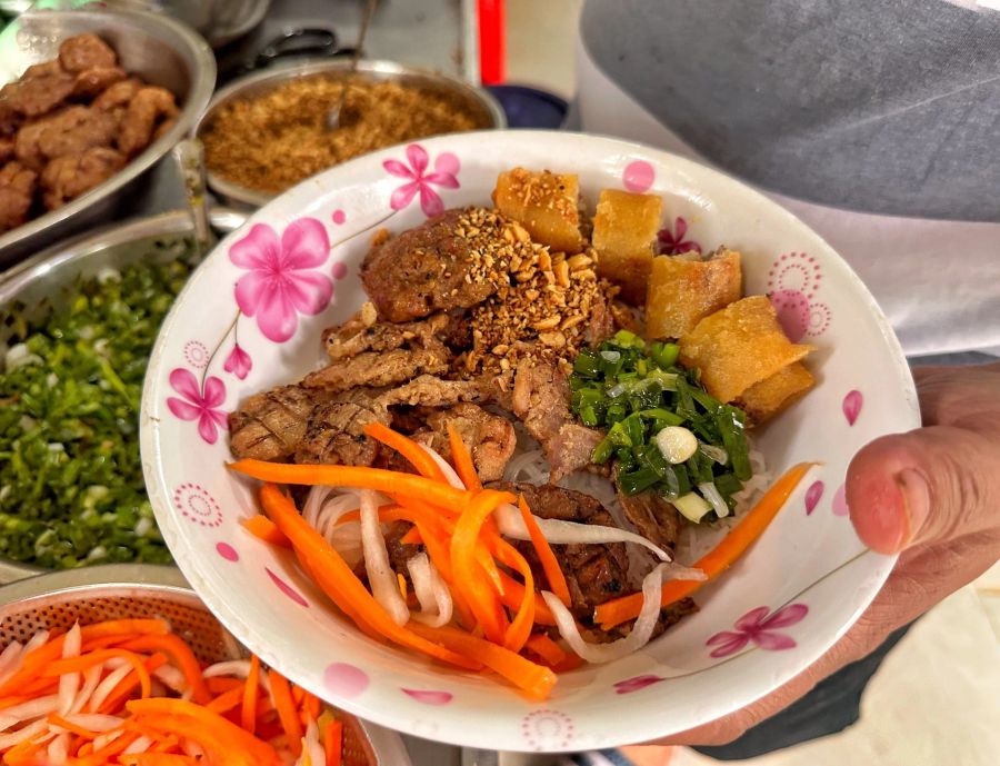 Bun Thit Nuong in Ho Chi Minh City